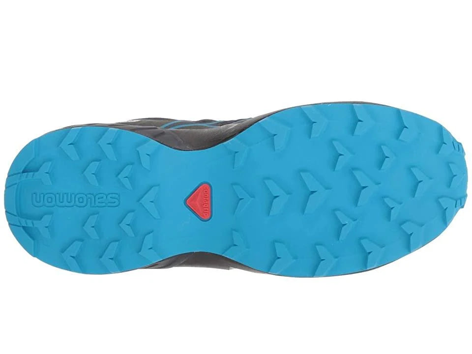 6 Black/Graphite/Hawaiian Surf Kids Speedcross N6845