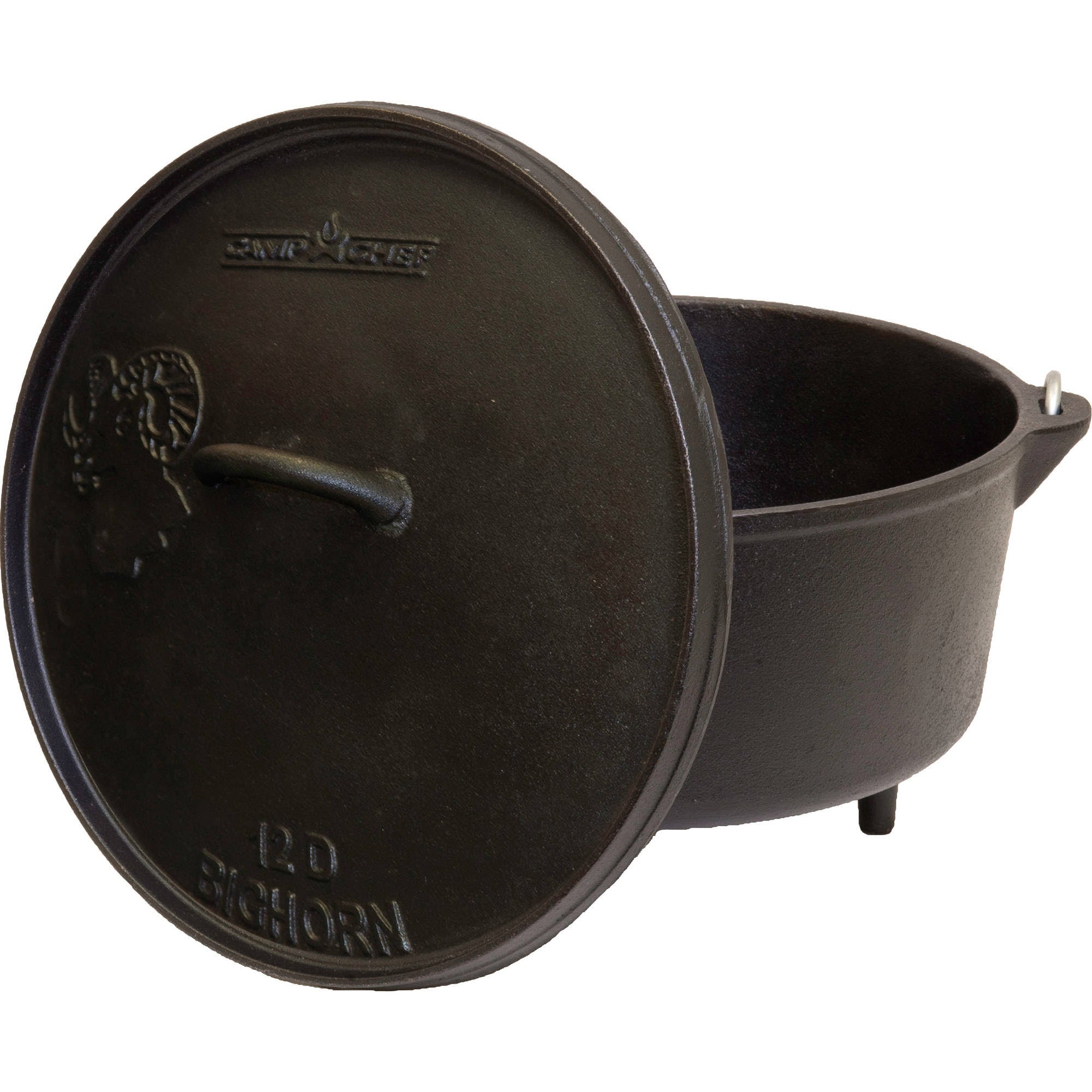 12 inch Cast Iron Deep Dutch Oven, 8 qt E63853