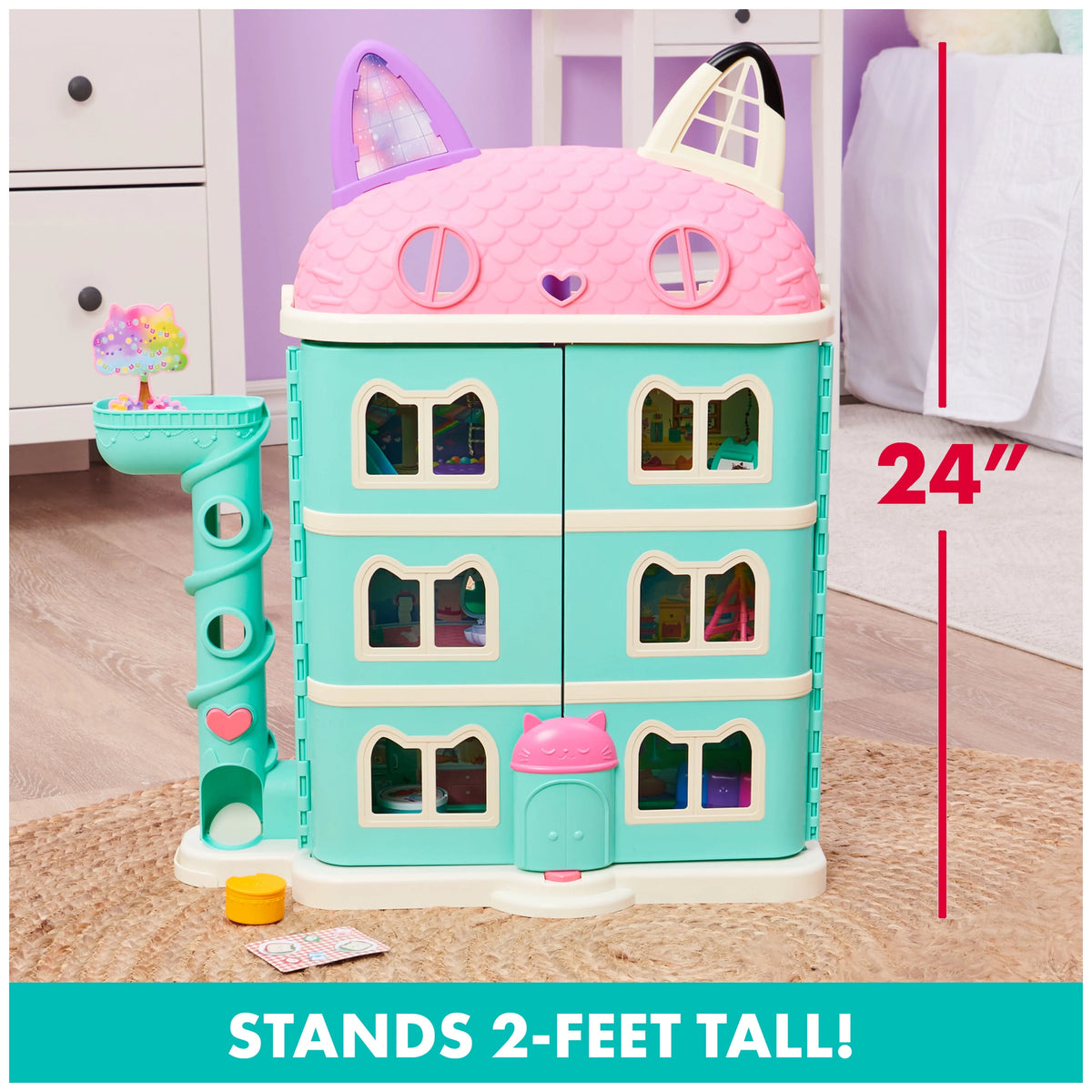 15 Piece Dollhouse Playset with Sounds T541