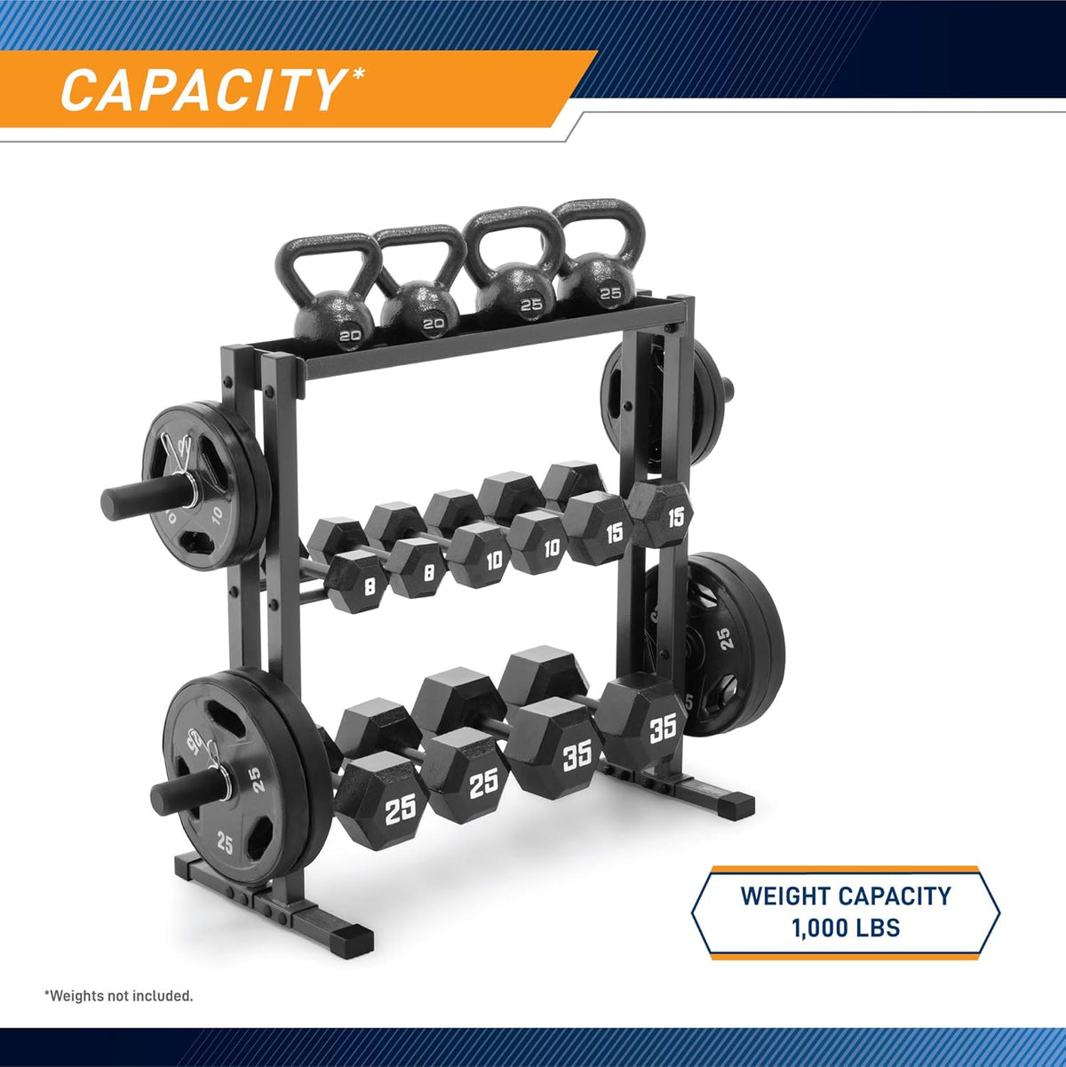 Combo Weights Storage Rack C712465