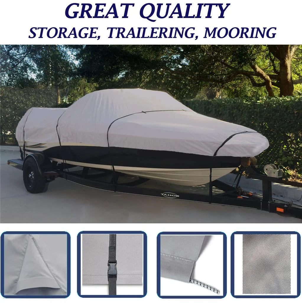 Boat Cover for Crestliner CXJ 1655 O/B 2006-2007 S95398