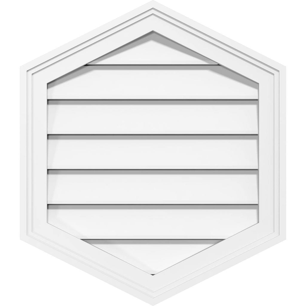 PVC Gable Vent 14/12 Pitch N35116