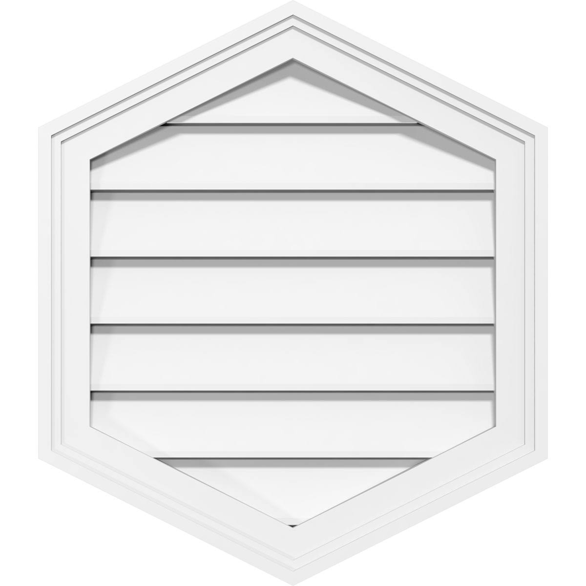 PVC Gable Vent 14/12 Pitch N35116