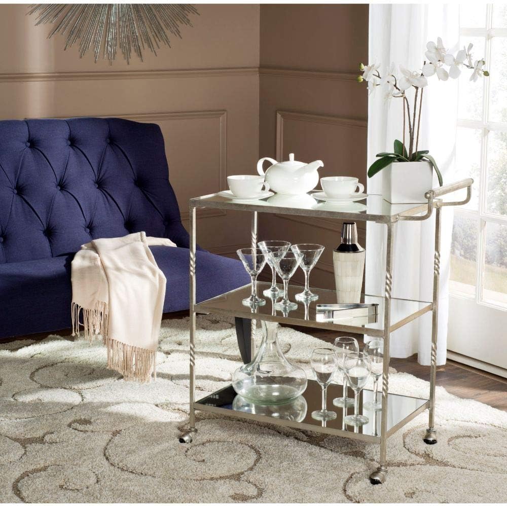Silver Bar Cart Z789