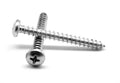 #4-24 x 3/16 Sheet Metal Screw Phillips Pan Head Type AB Low Carbon Steel Zinc Plated Pk 10000 Y1559