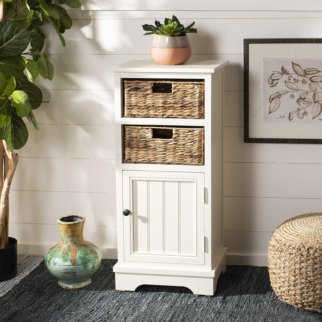 Distressed Black Cabinet O192724