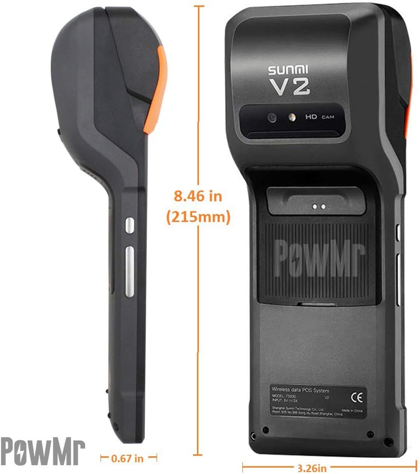 58mm Thermal POS Receipt Printer with Android 7.1 OS 5.45 Touch Screen E4463