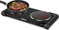 1800W Infrared Double Burner Electric Cooktop G9096