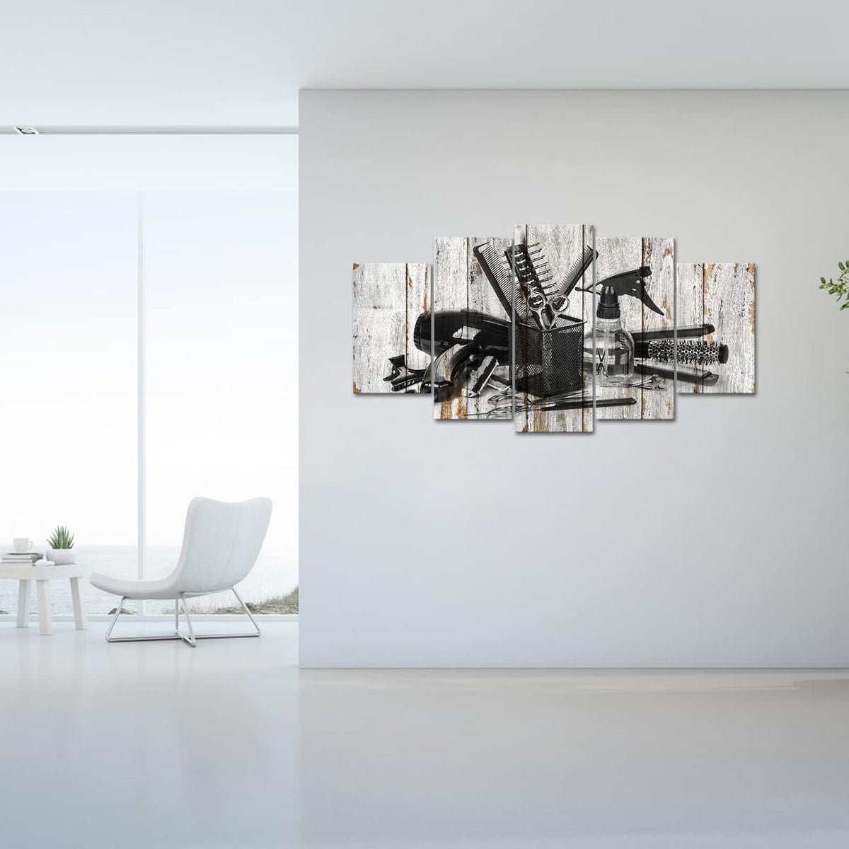 Framed Canvas Art 5 Pieces L659