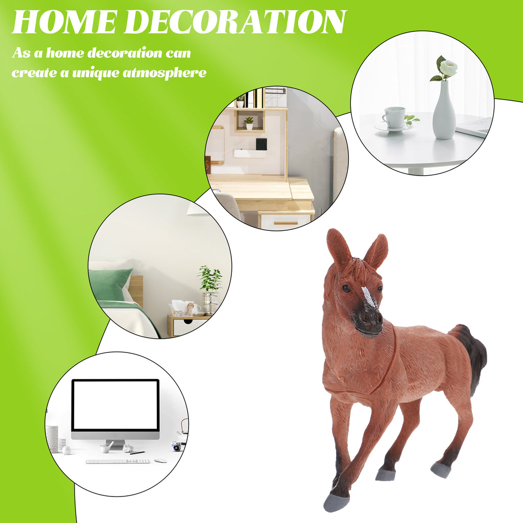 Set of 2 Plastic Animal Figurines Z121