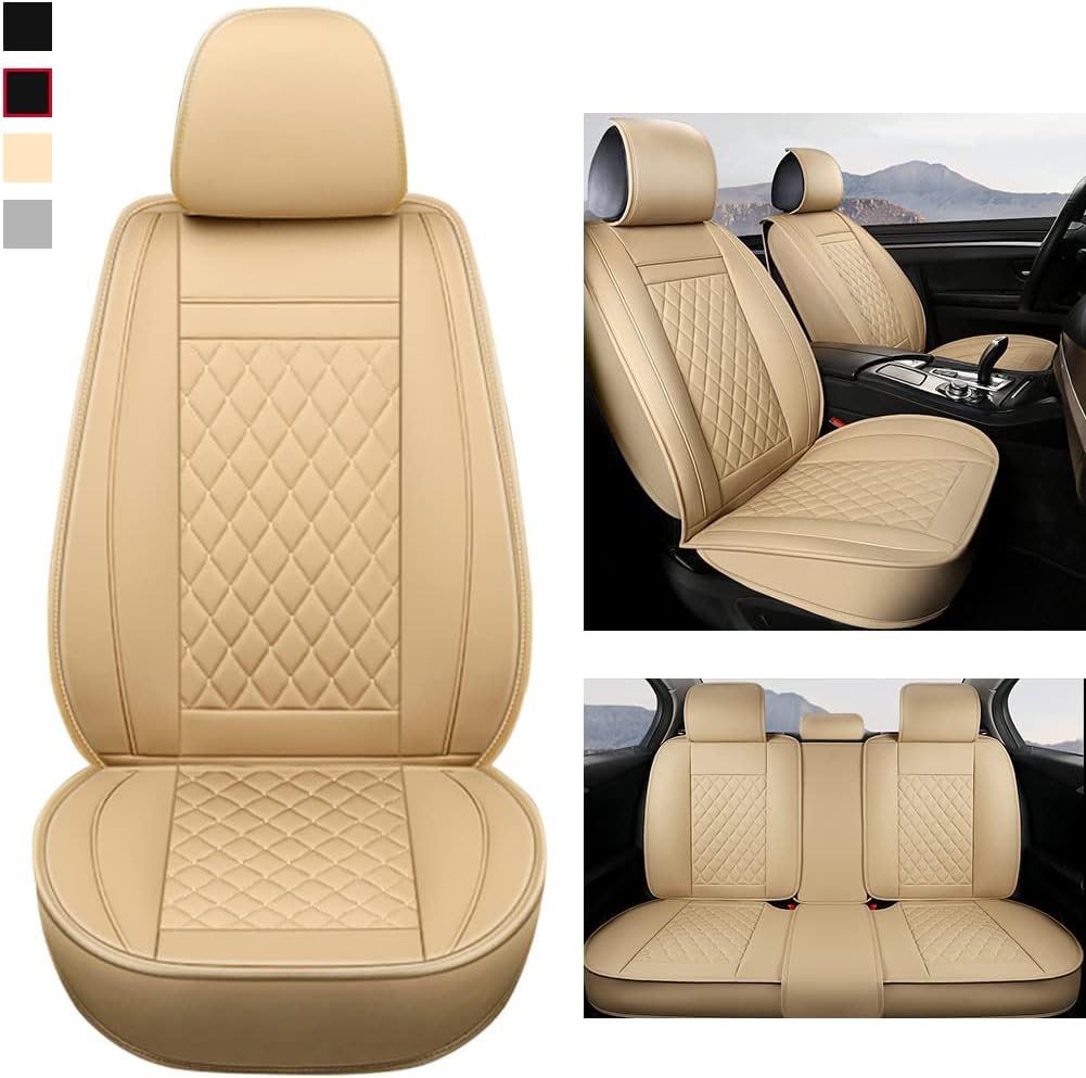 Gray Car Seat Covers Full Set R817378