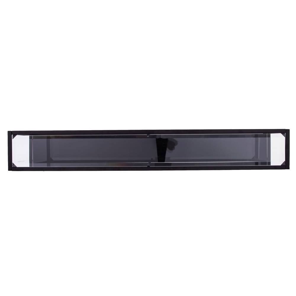 Black Narrow Metal Console Table O749046