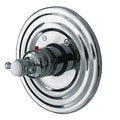 3/4x22 Round Thermostatic Trim Plate with Handle A429292
