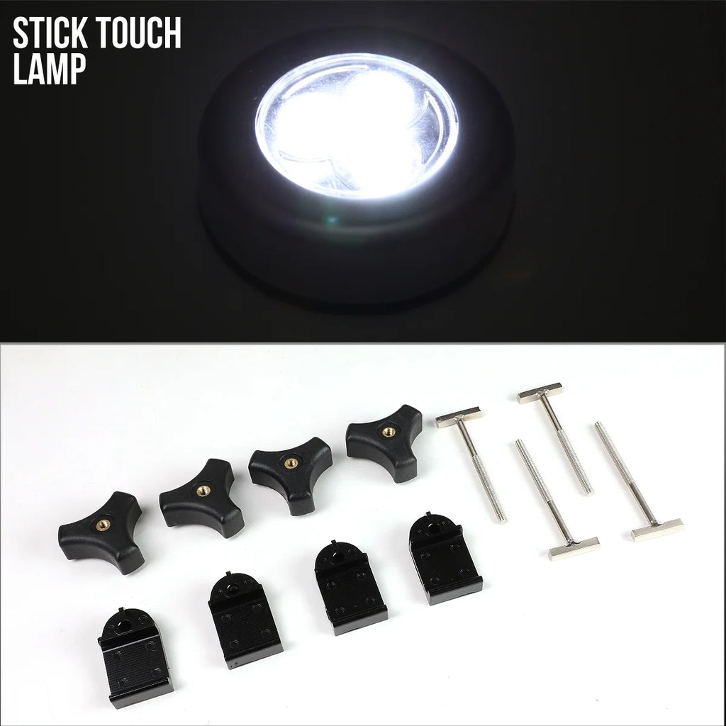 Tri-Fold Soft Top Tonneau Cover for Toyota Tundra 6.5' Bed A631577