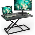 Black Adjustable Height Standing Desk Converter R92015