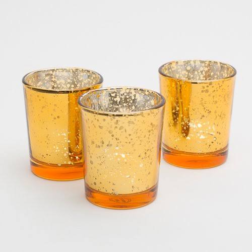 Set of 72 Mercury Votive Candle Holders E698547