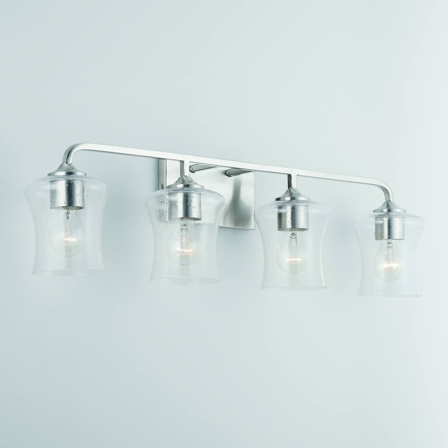4 Light Vanity, Brushed Nickel P87848