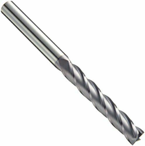 Carbide Square Nose End Mill, TiAlN Finish, 4 Flutes, 3 U740