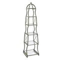 20 inch Etagere Rustic Gray Finish B7187