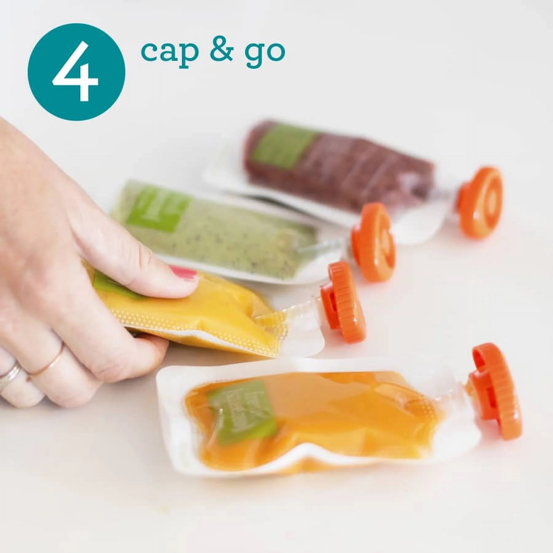 50-Pack Disposable Puree Pouches O405101