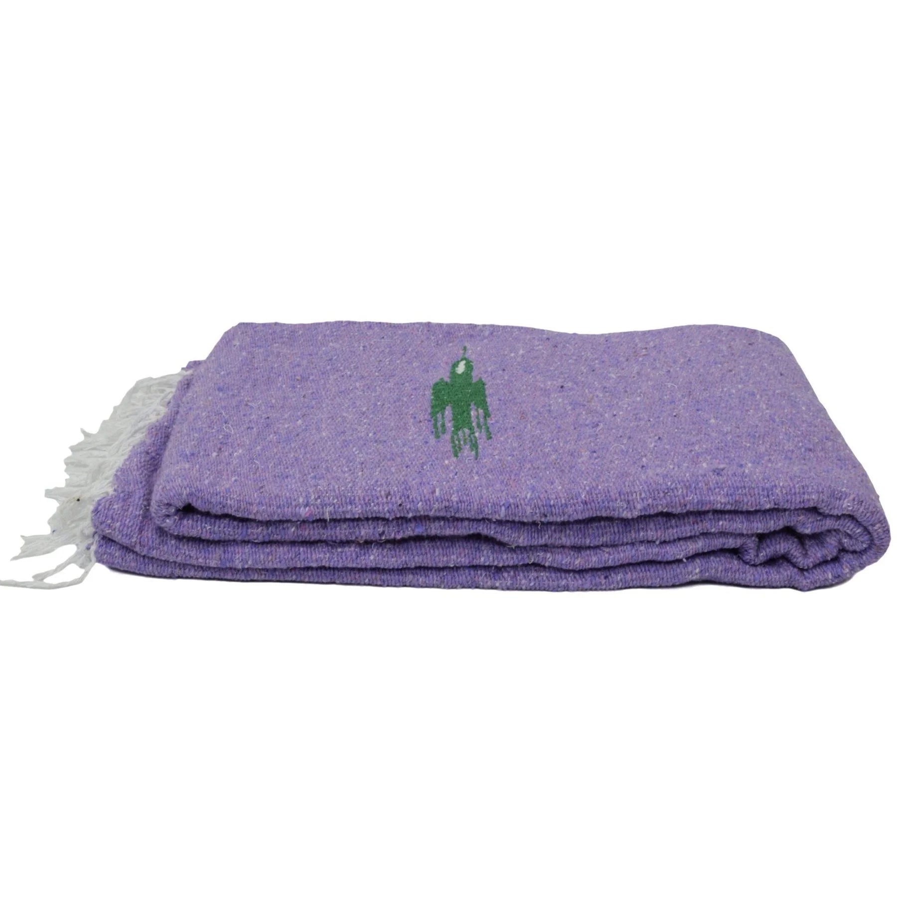 Purple Thunderbird Large Yoga Throw Blanket Serape A429