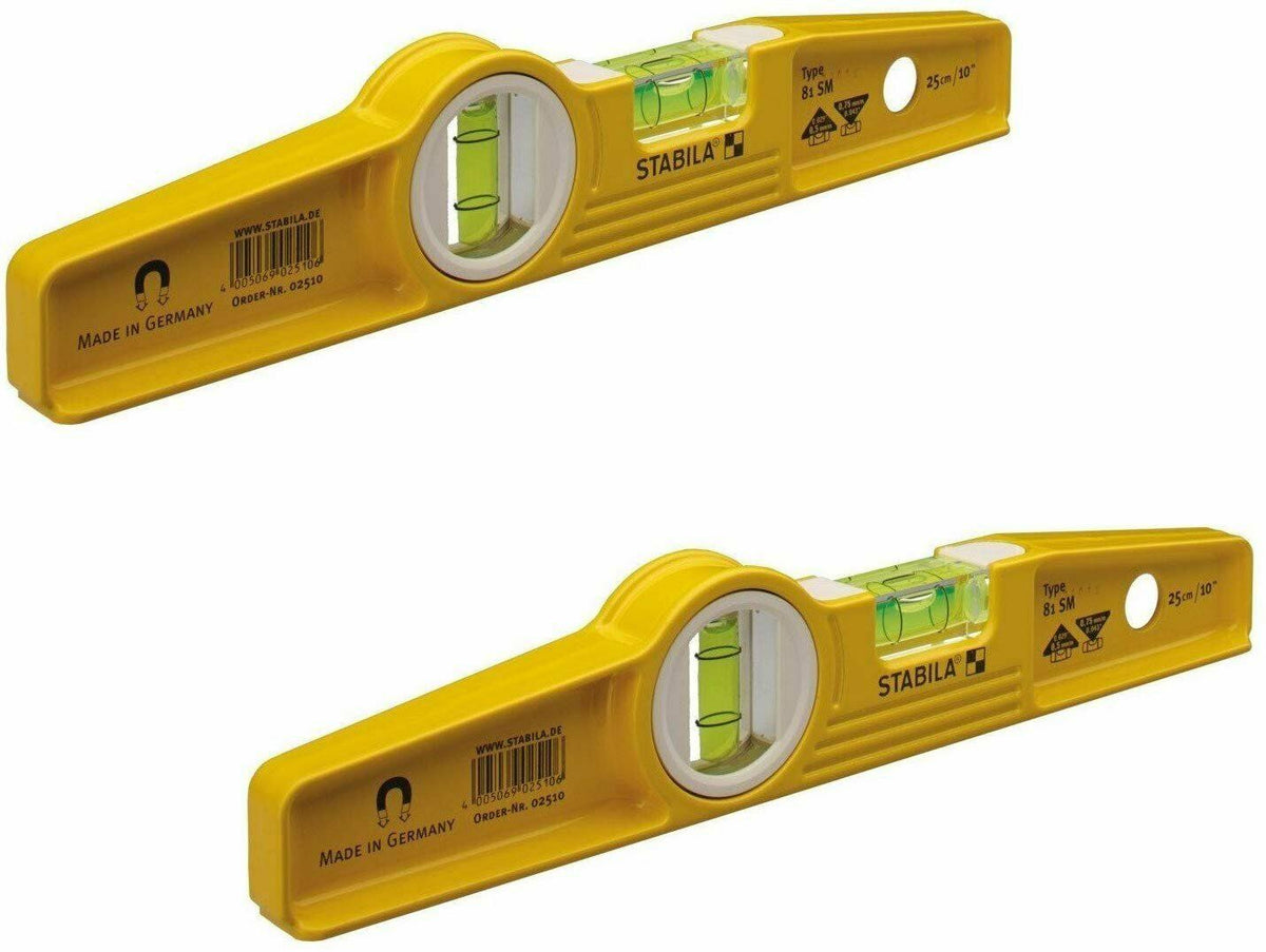 10-Inch Die-Cast Magnetic Level, 2 Pack S93705