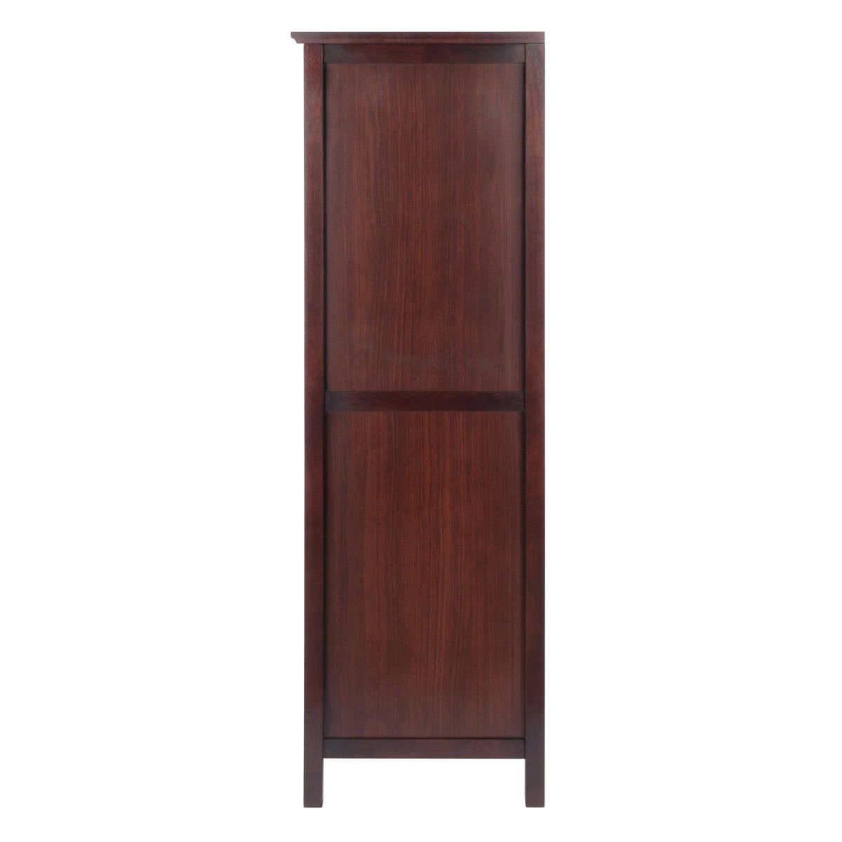 Walnut Brown 4-Section Cabinet A2978