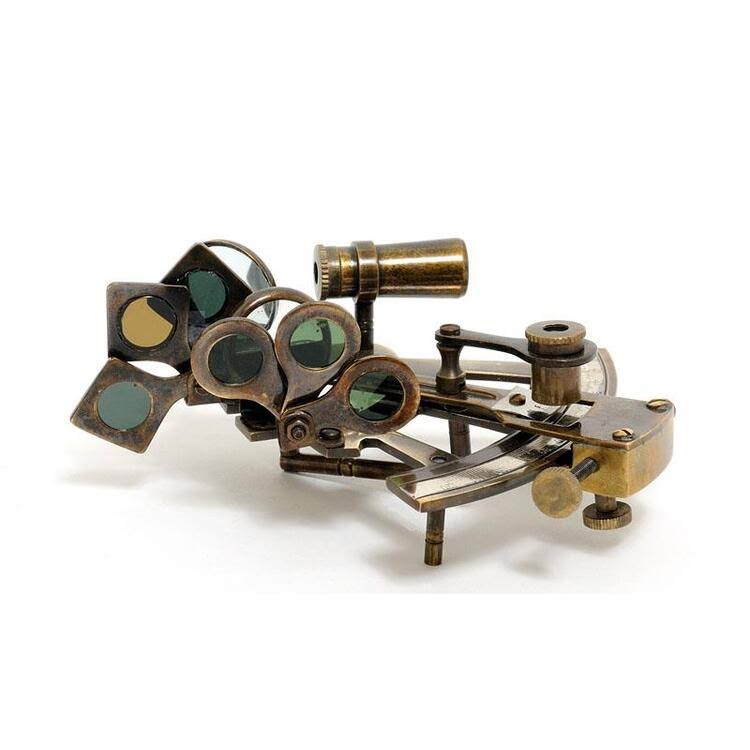 Nautical Sextant in Wood Box G92549