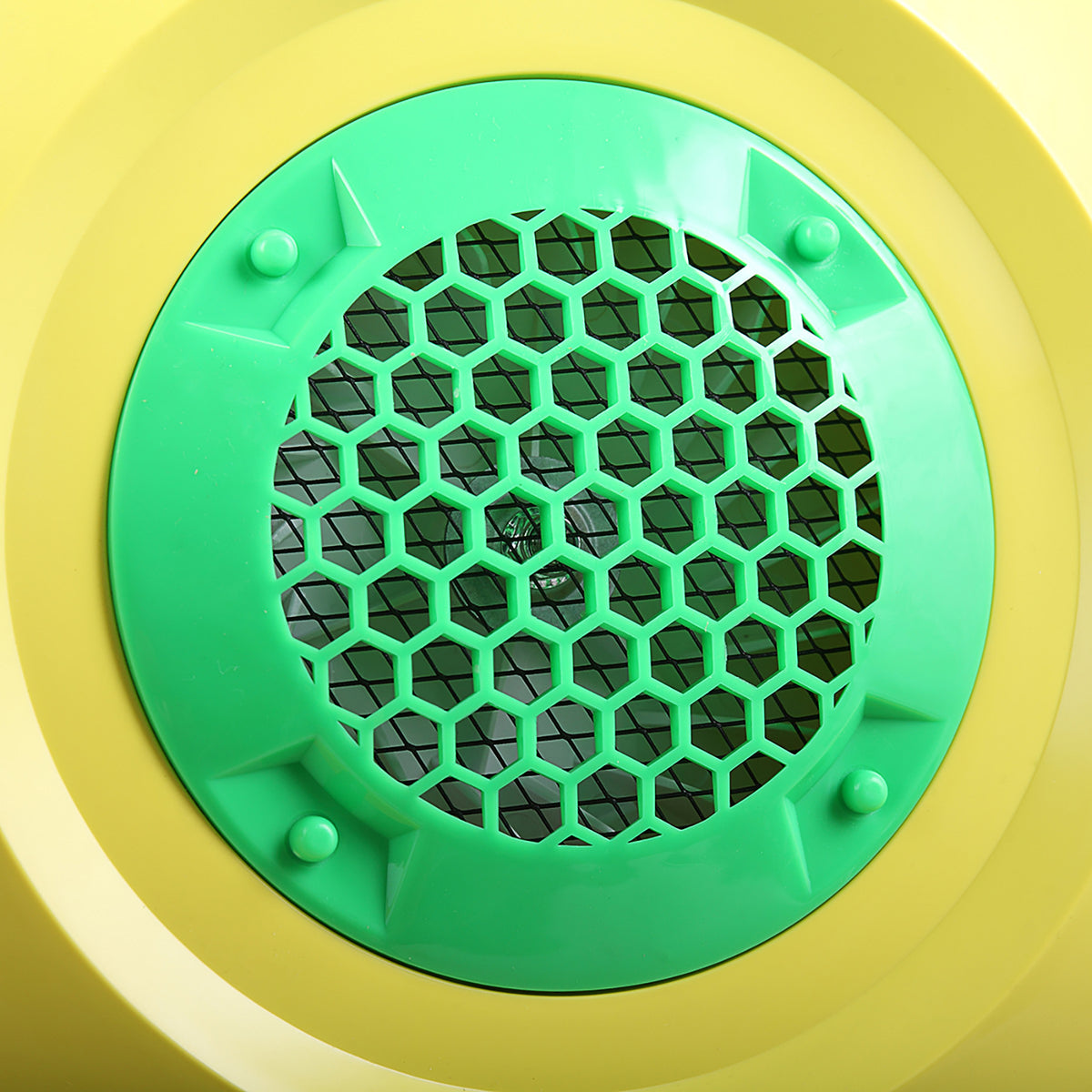 950W Electric Air Blower for Inflatable House, Yellow and Green T866