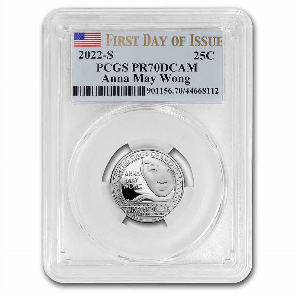 Anna May Wong Quarter Proof PR-70 PCGS I993