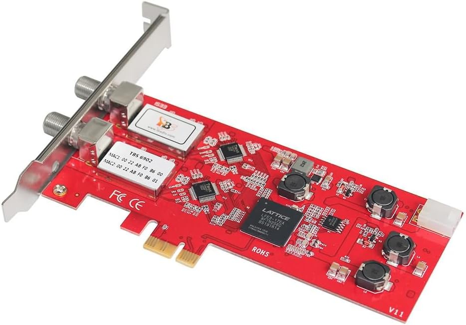 Dual Satellite PCIe TV Tuner Card DVB-S2 Q704