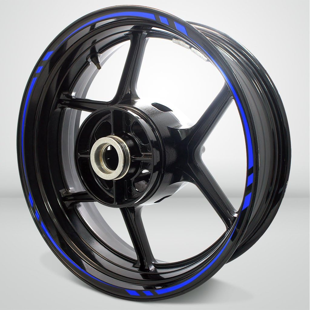 Reflective Blue Outer Rim Liner Stripe Pack of 2 H4763