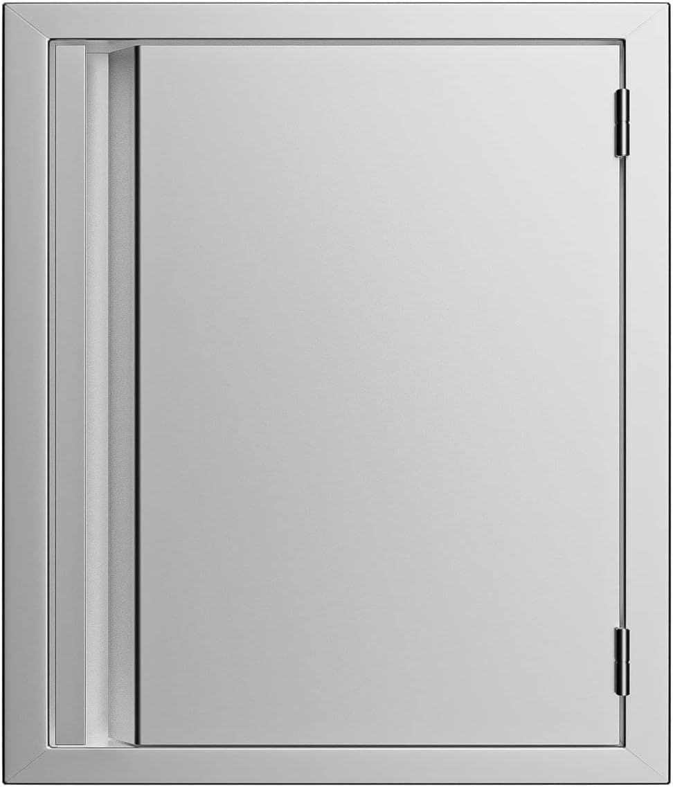 Stainless Steel BBQ Single Access Door 17W x 24H Inch R3616