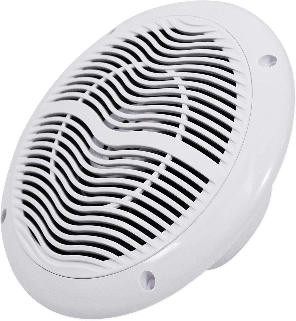 White 2-Way Marine Boat Speakers Pack of 2 F3678