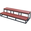 2 Tier Mahogany Spa Step I1161