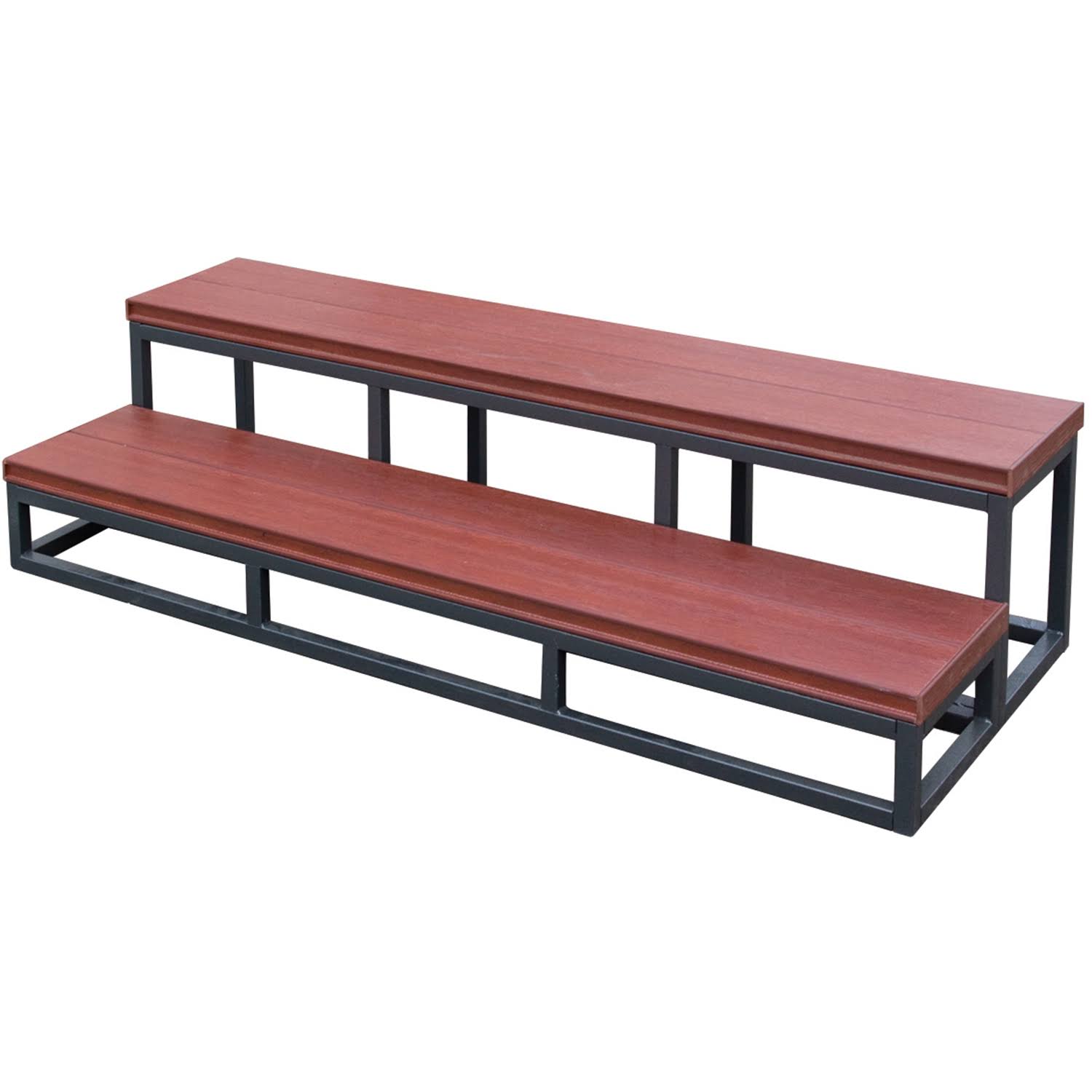 2 Tier Mahogany Spa Step I1161