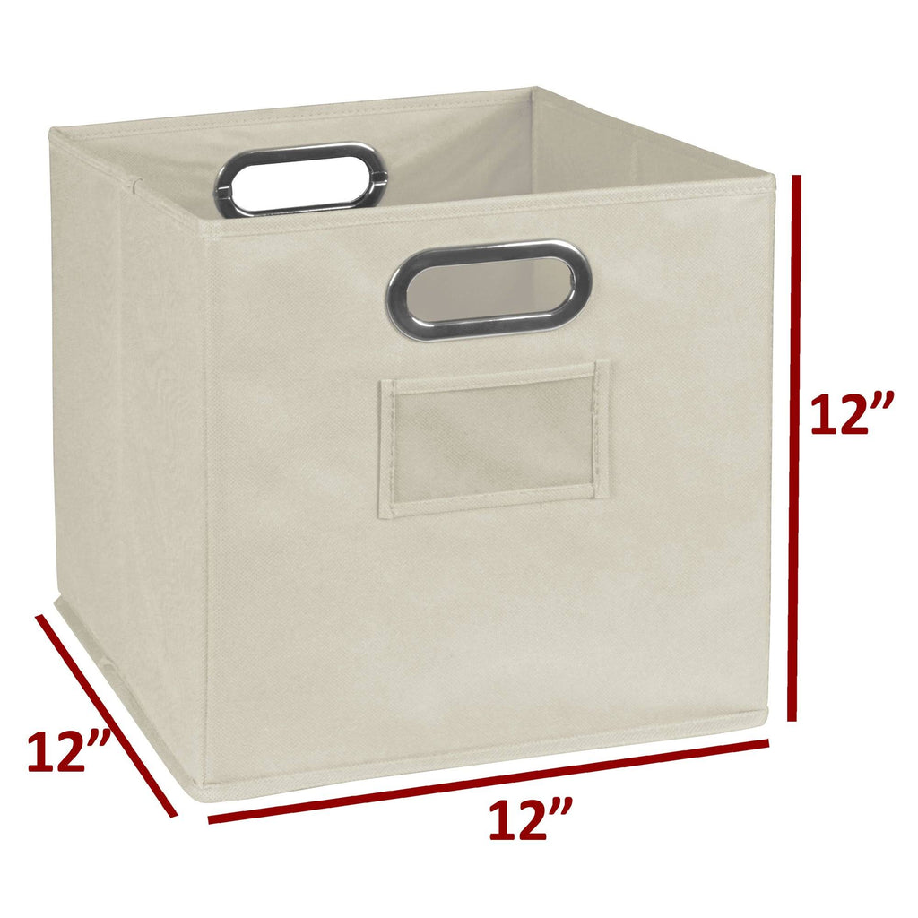 4 Cubes and 2 Canvas Bins Storage Set A567407