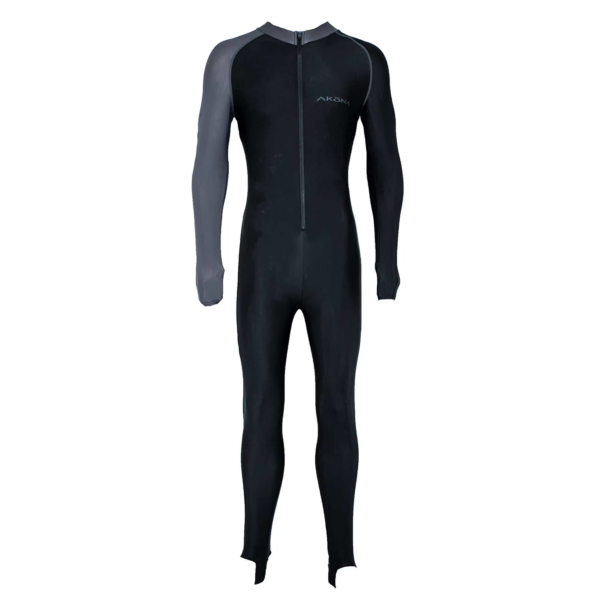 Gray Spandex Skin Suit Rash Guard E589