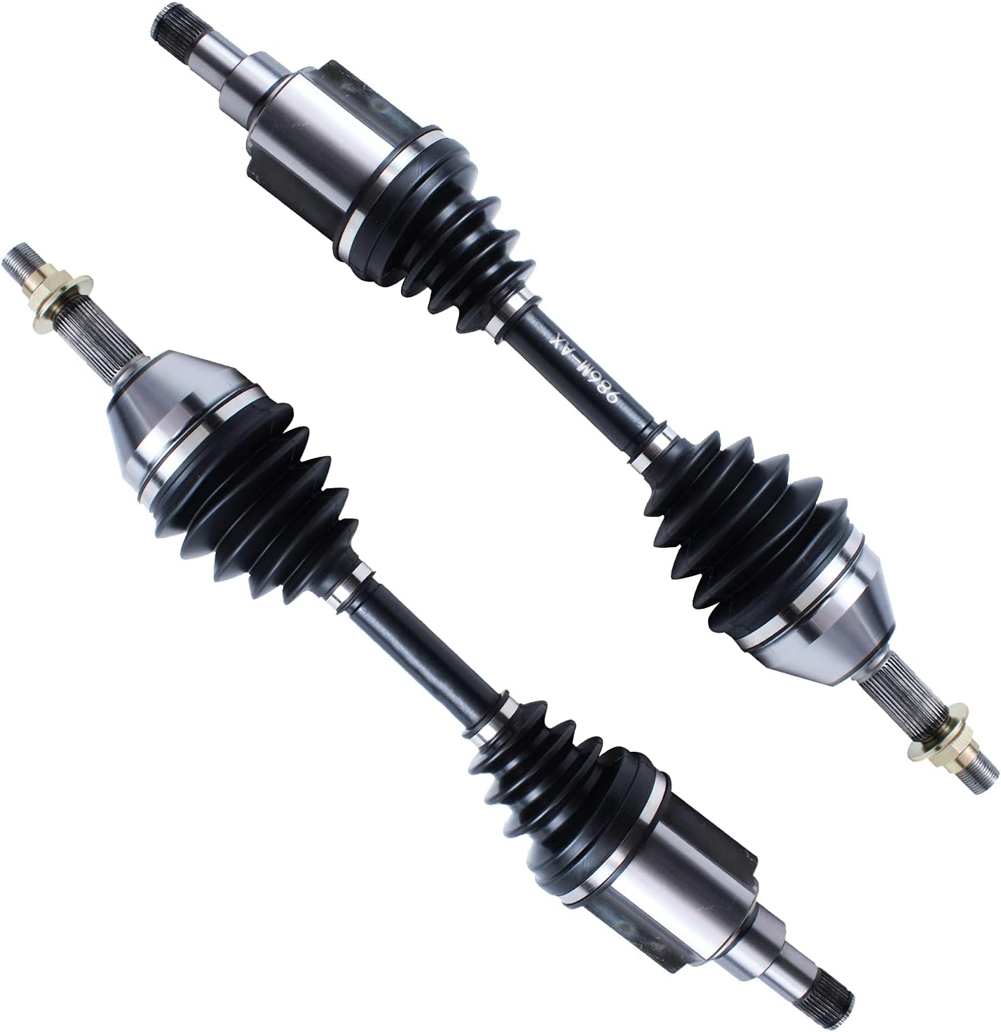Remanufactured Pair Front CV Axle Assembly 2pc Set F54458