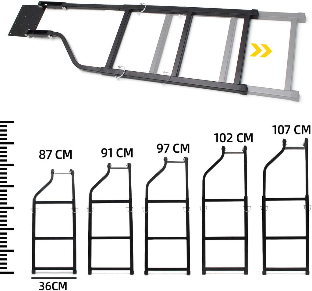 Universal Extension Step Ladder with Stainless Steel Screws Pack of 2 T455