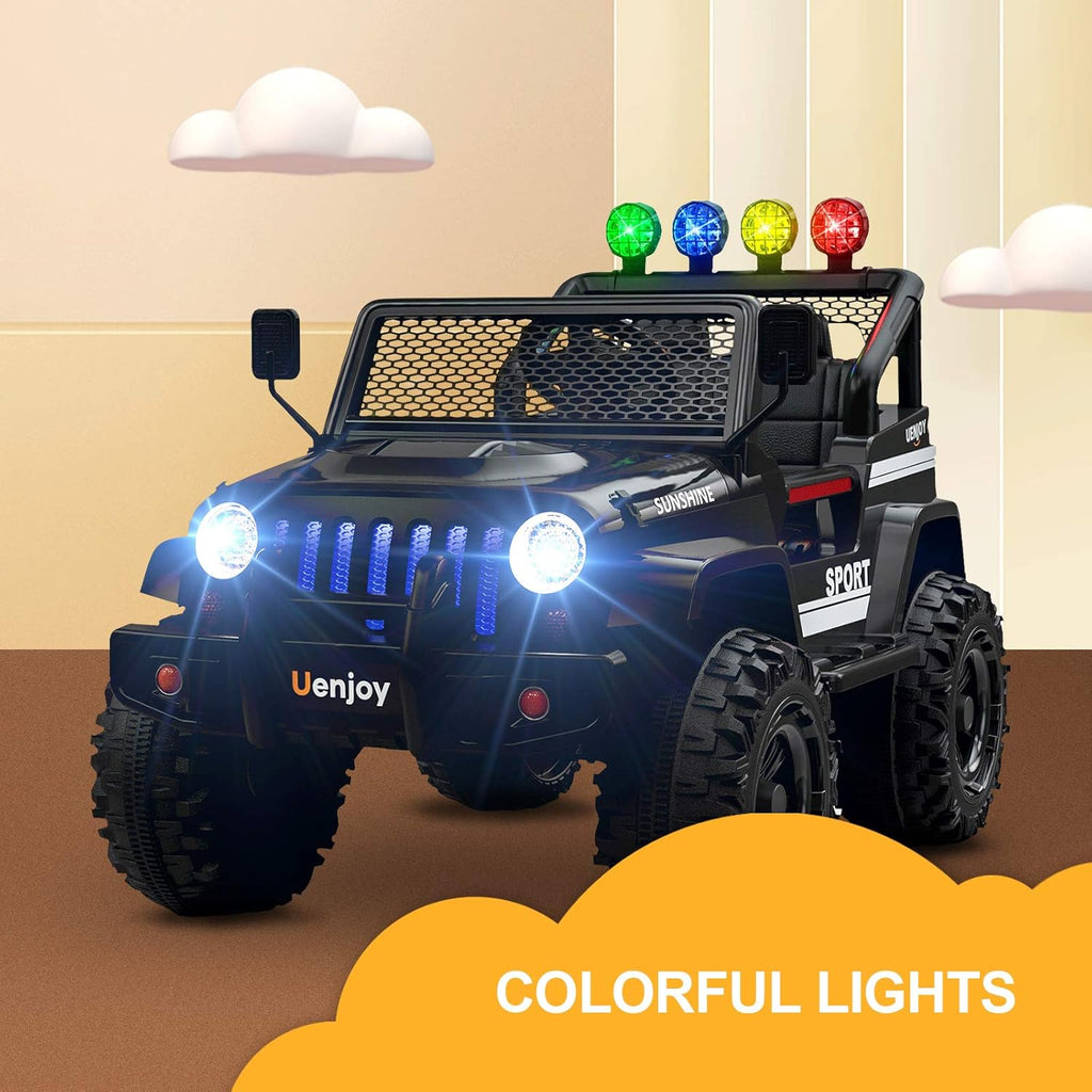 Black 12V Ride on Car with Remote Control Z64457