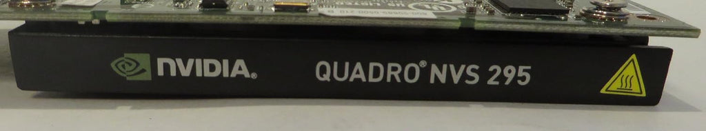 PNY Quadro NVS 295 256MB DDR3 2DisplayPort PCI-Express x16 Low Profile Video Card U4187