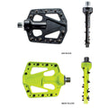 Neon Yellow Flat Iron Pedals E37945