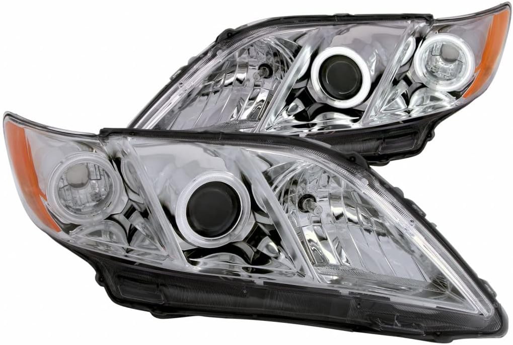 Projector Headlights with Halo Chrome for Toyota Camry 2007 2008 2009 N225537