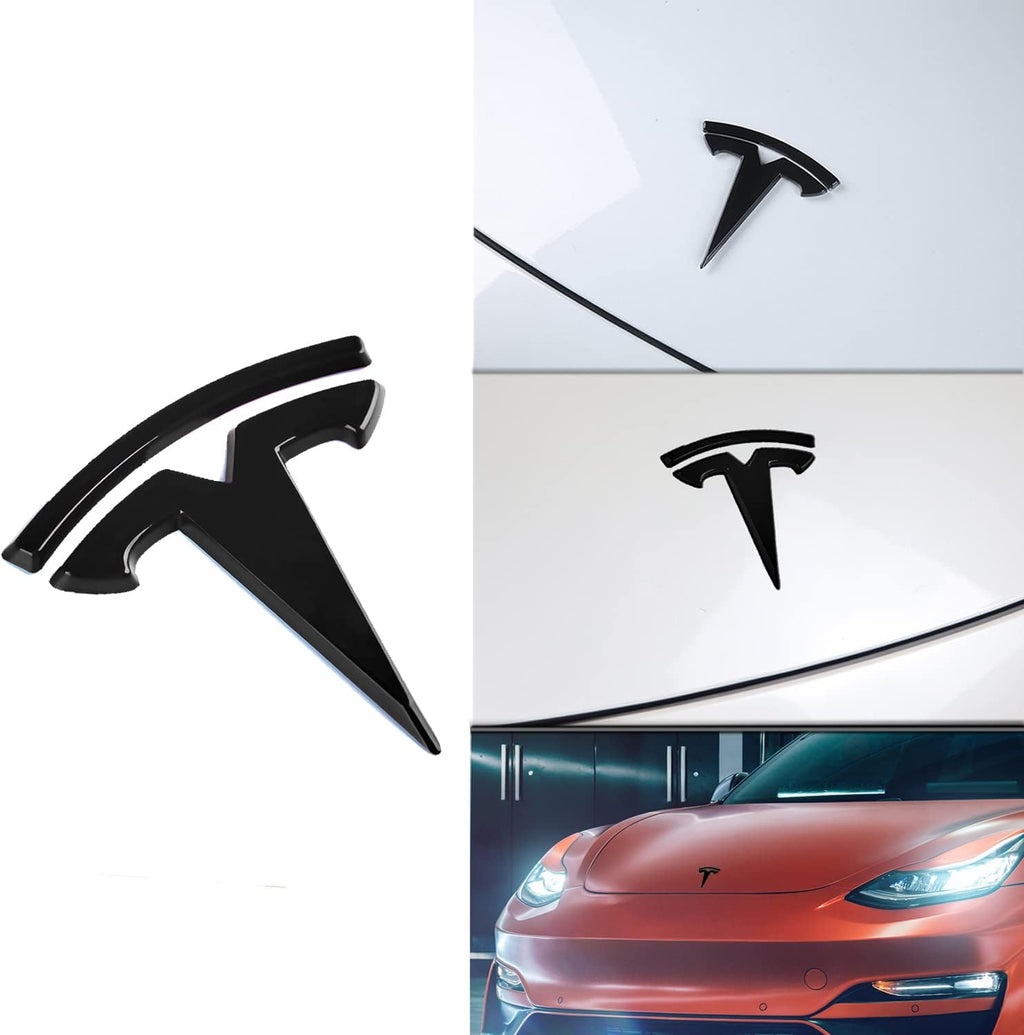 3D Car Rear Trunk Emblem Sticker (Dual Motor) Q8676