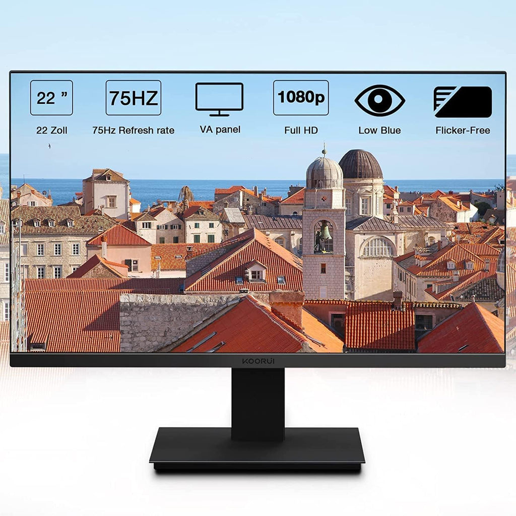 22 inch FHD 1080P 75hz VA LED Monitor K9381