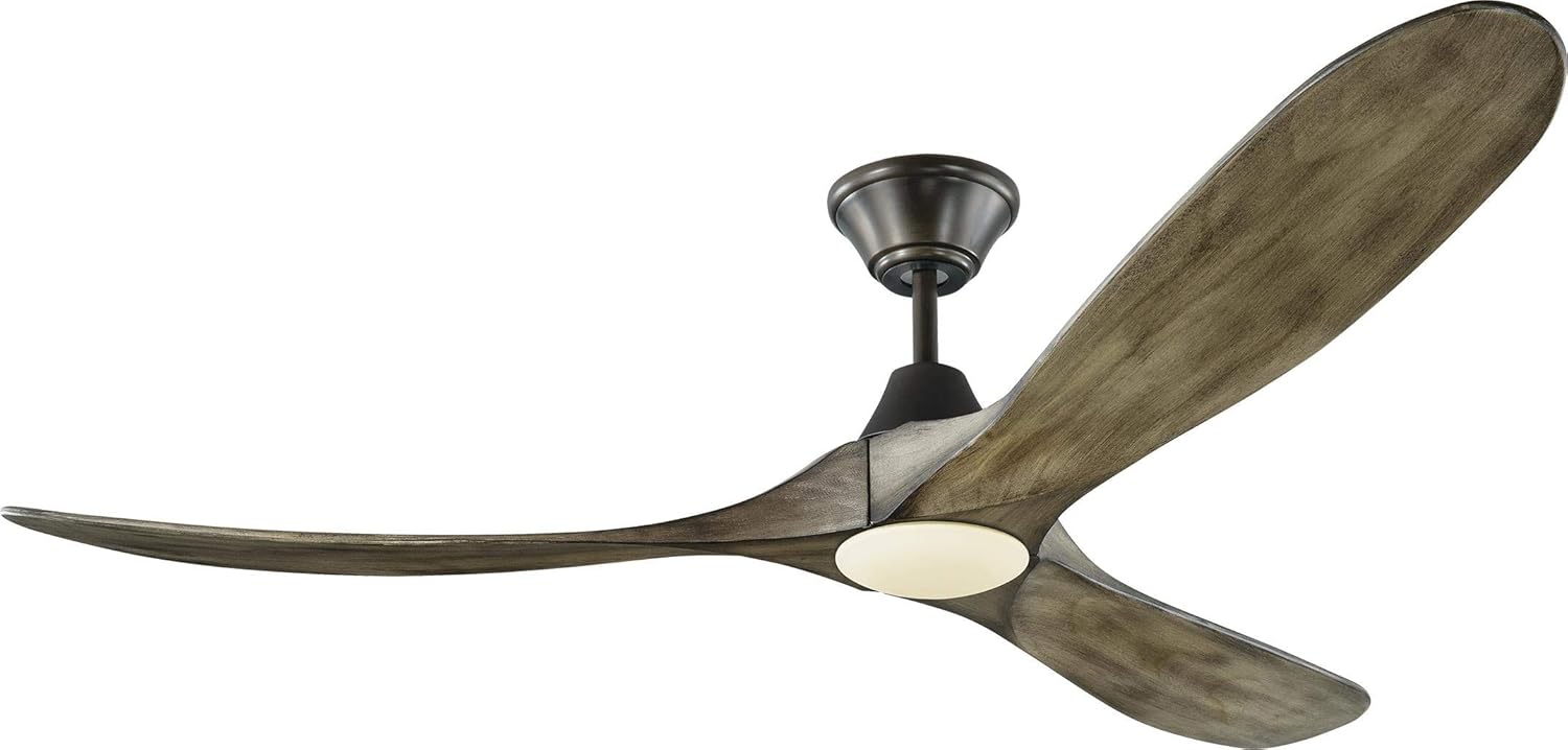 Aged Pewter 60 Ceiling Fan with LED Light and Remote Control B289