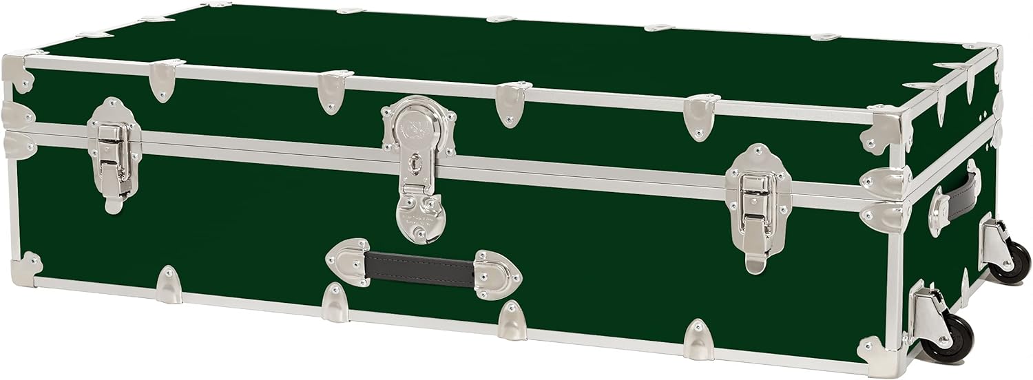 Armor Trundle Trunk with Removable Wheels, Underbed Storage 44x20x12 (Royal Blue) J28853
