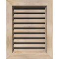 Unfinished Pine Gable Vent S698