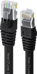 Cat 6 Ethernet Cable 100 ft (5-Pack) Black R418349